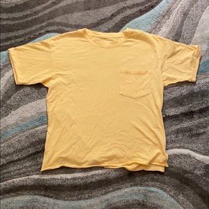 American Eagle- Yellow T-Shirt with small Pocket